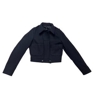 Marc by Marc Jacobs Wool Cropped Jacket SZ 0